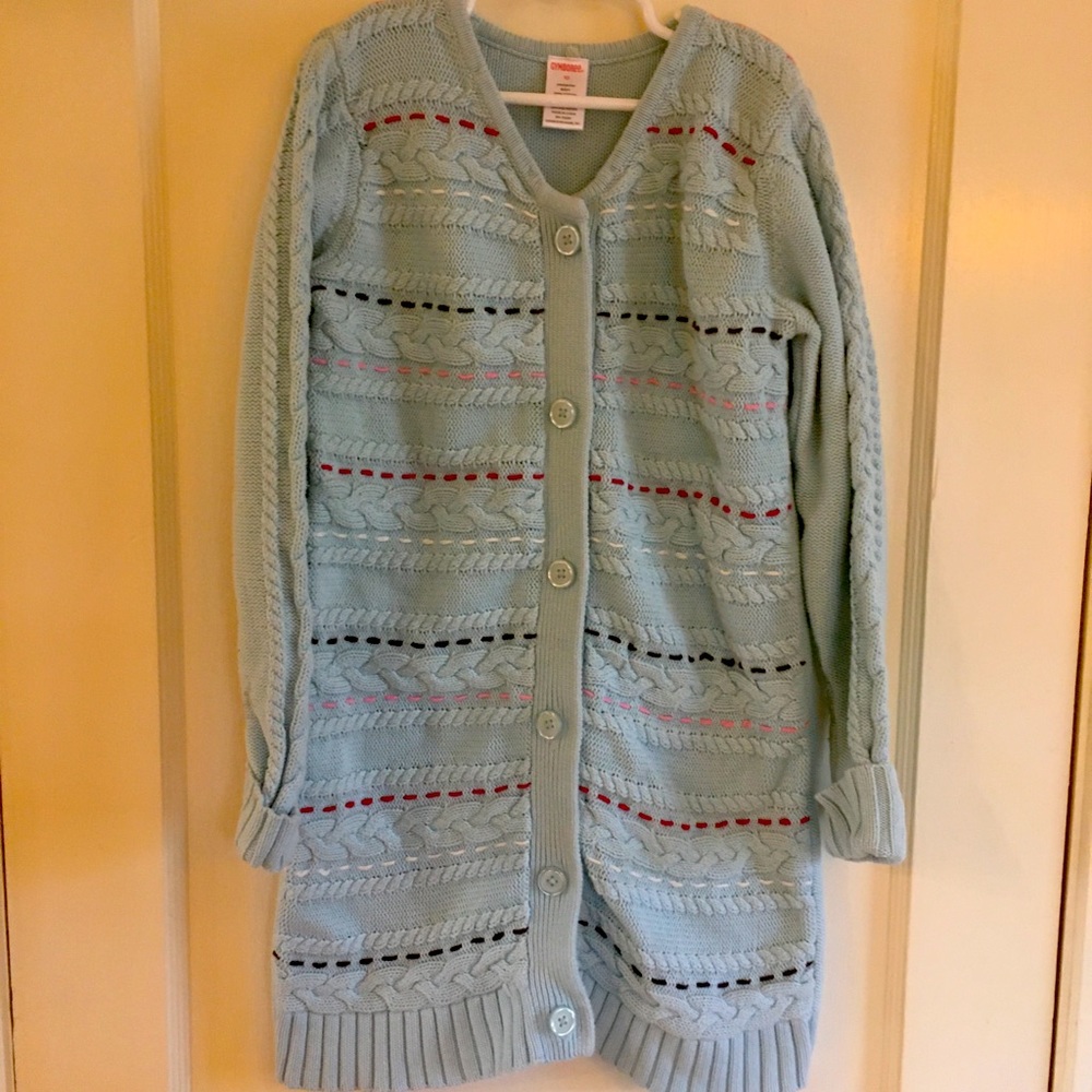 Long girls sweater